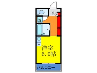 パルコ豊里の物件間取画像